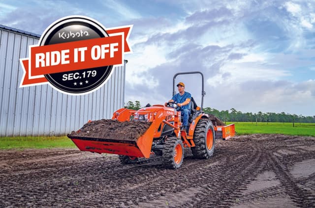 kubota-lx3520-tractor-ride-it-off RIDE IT OFF! Save Big When You Combine Section 179 and Kubota Financing